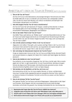 Vorschau - Arbeitsblätter - AB mit Fragen zum Thema "Tour de France" + Lösungsblatt + Infografik - Seite 2