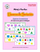 Vista previa - Juegos / Gamificación - Llaveros de Seriación con las figuras geométricas - Portada