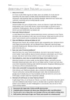 Vorschau - Arbeitsblätter - AB mit Fragen zum Thema "Traum" + Lösungsblatt + Mindmap + Infografik - Seite 3