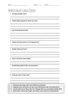 Vorschau - Arbeitsblätter - AB mit Fragen zum Thema "Triest" + Lösungsblatt + Infografik - Deckblatt