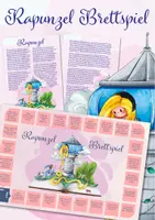 Vorschau - Spiele - Märchen Lesespiel - Rapunzel Brettspiel - Deckblatt