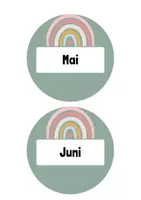 Vorschau - Anderer Materialtyp - Geburtstagskalender für den Klassenraum - Seite 3