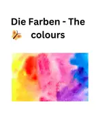 Vorschau - Stundenentwürfe - Die Farben auf Englisch - Niveau leicht/sehr leicht - Deckblatt