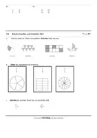 Vorschau - Quiz - Klassenarbeit: Brüche Erweitern/Kürzen/Darstellen - Seite 1