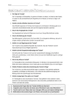 Vorschau - Arbeitsblätter - AB mit Fragen zum Thema "Tschad" + Lösungsblatt - Seite 1