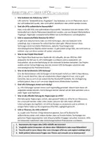Vorschau - Arbeitsblätter - AB mit Fragen zum Thema "UFOs" + Lösungsblatt - Seite 1