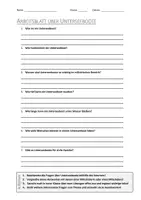 Vorschau - Arbeitsblätter - AB mit Fragen zum Thema "Unterseeboote" + Lösungsblatt + Infografik - Deckblatt