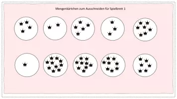 Vorschau - Spiele - Zahlen - Mengen Spiel - Seite 1