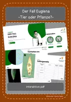 Vorschau - Arbeitsblätter - Der Fall Euglena (interaktive pdf) - Deckblatt
