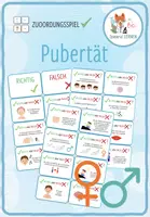 Vorschau - Spiele - Veränderungen in der Pubertät - Richtig oder Falsch? Sortieraktivität - Deckblatt