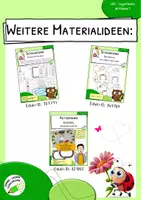 Vorschau - Arbeitsblätter - Spielesammlung Erstleseunterricht – Buchstaben, Anlaute & Reime spielerisch fördern - Seite 1