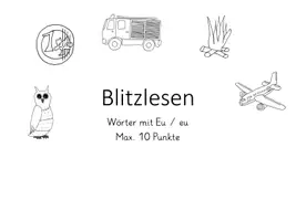 Vorschau - Spiele - Animiertes Blitzlesen (Wörter mit Eu) für Powerpoint - Deckblatt