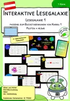 Vorschau - Stationenlernen - Lesen lernen mit Karibu 1 – Interaktive Lesegalaxien in österreichischer Fibelschrift | Lesetraining & Lesematerial für die 1. Klasse - Seite 1