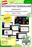 Vorschau - Interaktives Material - Interaktive Lesegalaxie, passend zu Karibu 1 - GRATIS - Deckblatt