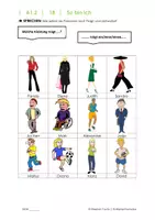 Vorschau - Unterrichtsreihen - 5 x A1: Kleidung, Aussehen, Sport, Biografie, Freizeit (200 Seiten) - Deckblatt