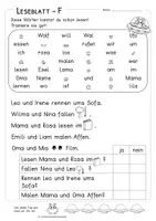 Vorschau - Arbeitsblätter - Lesen lernen mit Karibu 1 – Leseblätter in österreichischer Fibelschrift (Teil 2) - Seite 3
