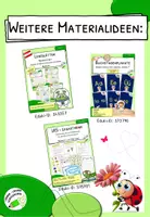 Vorschau - Arbeitsblätter - Leseblätter zum Buchstabenkanon von Karibu 1 (bunt & schwarz-weiß) | Lesetraining in österreichischer Fibelschrift für Klasse 1 - Seite 2