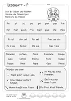 Vorschau - Arbeitsblätter - Leseblätter zu Karibu 1 in österreichischer Fibelschrift (Teil 3) | Lesetraining & Arbeitsblätter für Klasse 1 - Seite 2