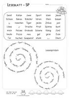 Vorschau - Arbeitsblätter - Leseblätter zu Karibu 1 in österreichischer Fibelschrift (Teil 4) | Lesetraining & Arbeitsblätter für Klasse 1 - Seite 3