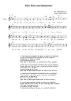 Vorschau - Lehrpläne/Lehrermaterial - Ritter Ratz von Batzenstein - Ritterlied mit Orff-Instrumentarium - Seite 3
