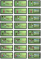 Vorschau - Spiele - Jackpot der Verben "Auf dem Spielplatz" Verben im Präsens - DaZ / DaF / Deutsch - Seite 3