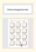 Vorschau - Poster - Geburtstagskalender Hundeklasse - Deckblatt