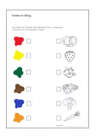 Vorschau - Arbeitsblätter - Thema Farben im Kindergarten (benennen und zuordnen) - Seite 2