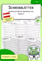 Vorschau - Arbeitsblätter - Lesen lernen mit Karibu 1 – XXL-Paket Lesematerial in österreichischer Fibelschrift | Lesetraining, Leseblätter & Arbeitsblätter für die 1. Klasse - Seite 1