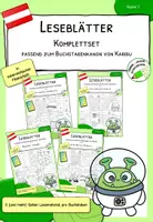 Vorschau - Arbeitsblätter - Lesen lernen mit Karibu 1 – Leseblätter in österreichischer Fibelschrift | Klasse 1 - Deckblatt