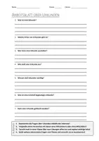 Vorschau - Arbeitsblätter - AB mit Fragen zum Thema "Urkunden" + Lösungsblatt + Mindmap + Infografik - Deckblatt