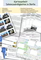 Vorschau - Stundenentwürfe - Kartenarbeit - Stadttour durch Berlin - Deckblatt