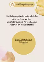 Vorschau - Präsentationen/Tafelbilder - Geburtstagskalender mit Muffins und Kerzen - Seite 1