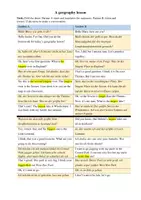 Vorschau - Arbeitsblätter - Englisch. Comparison. Tandembogen. Geography lesson - Seite 2