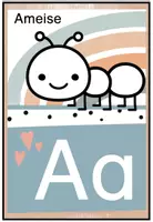 Vorschau - Poster - Buchstabenplakate - ABC Plakate - ABC-Poster - BOHO Stil - DR Buch - Seite 1