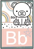 Vorschau - Poster - Buchstabenplakate - ABC Plakate - ABC-Poster - BOHO Stil - DR Buch - Seite 2