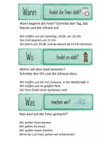 Vorschau - Fördermaterial/Inklusion - Einladungen schreiben - Merkheft - Seite 3