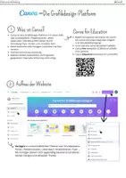 Vorschau - Arbeitsblätter - Materialpaket Canva für Einsteiger mit neuen KI Tools - Deckblatt