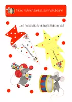 Vorschau - Lehrpläne/Lehrermaterial - Kleine Aufmerksamkeit zum Schulbeginn - Deckblatt