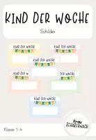 Vorschau - Anderer Materialtyp - Kind der Woche - Schilder - Deckblatt