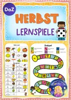 Vorschau - Spiele - HERBST: Lernspiele (DaZ/DaF) - Deckblatt