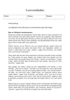 Vorschau - Arbeitsblätter - Deutsch Leseverständnis - Fragen zu Text beantworten Klasse 2-5 - Seite 2