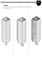 Vorschau - Arbeitsblätter - Arbeitsblätter zur Diagrid Konstruktion Architektur - Deckblatt
