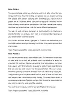 Vorschau - Aufgabenkarten - A gap year in Thailand? Two role plays for a discussion - Seite 1