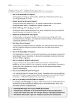 Vorschau - Arbeitsblätter - AB mit Fragen zum Thema "Uruguay" + Lösungsblatt - Seite 1