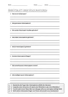 Vorschau - Arbeitsblätter - AB mit Fragen zum Thema "Velociraptor" + Lösungsblatt - Deckblatt
