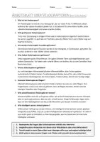 Vorschau - Arbeitsblätter - AB mit Fragen zum Thema "Velociraptor" + Lösungsblatt - Seite 1