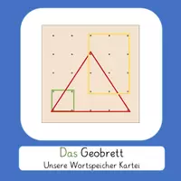 Vorschau - Bildkarten - Geobrett Wortspeicher - Seite 1