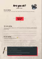 Vorschau - Arbeitsblätter - Hörsehverstehen: Are you ok? listening/viewing_bullying_tbl - Deckblatt