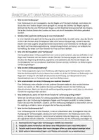 Vorschau - Arbeitsblätter - AB mit Fragen zum Thema "Verfassung" + Lösungsblatt + Infografik - Seite 2