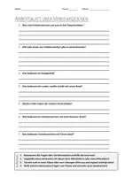 Vorschau - Arbeitsblätter - AB mit Fragen zum Thema "Verkehrszeichen" + Lösungsblatt + Mindmap + Infografik - Deckblatt